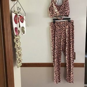 Shein Leggings set. Size Large